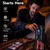 AI Sync waterproof penis pump with 7 thrusting modes for adult pleasure